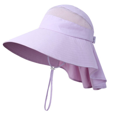 Custom Summer Sun protection Waterproof Hat Run Climb Sport Cap with RemovableHat Camping Cap
