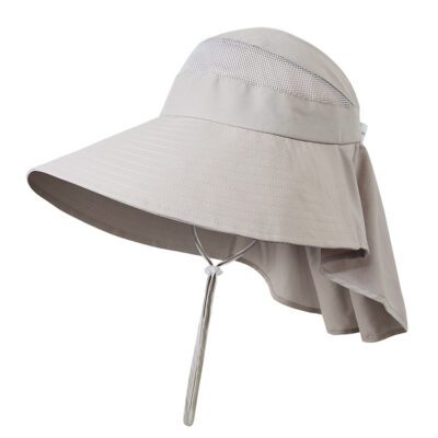 Custom Summer Sun protection Waterproof Hat Run Climb Sport Cap with RemovableHat Camping Cap