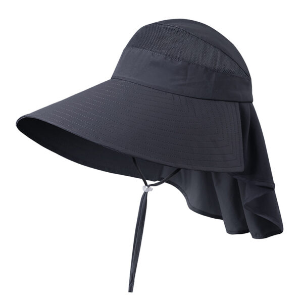 Custom Summer Sun protection Waterproof Hat Run Climb Sport Cap with RemovableHat Camping Cap